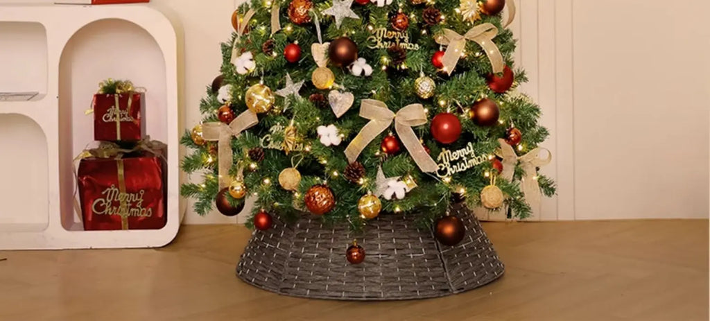 Christmas tree household large high-end Christmas decoration 2026 new living room DIY ornament scene layout